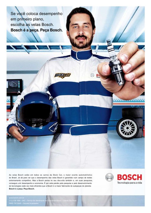 Anúncio Bosch — trabalho da ONZE05